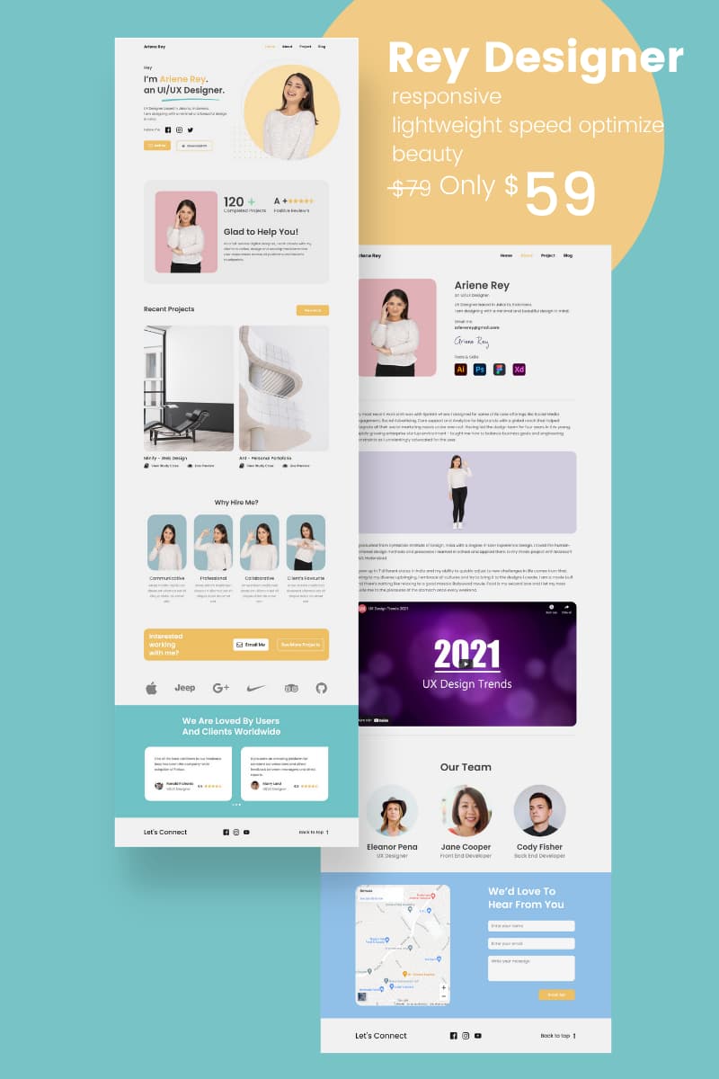 Mẫu website đẹp tháng 6/2021