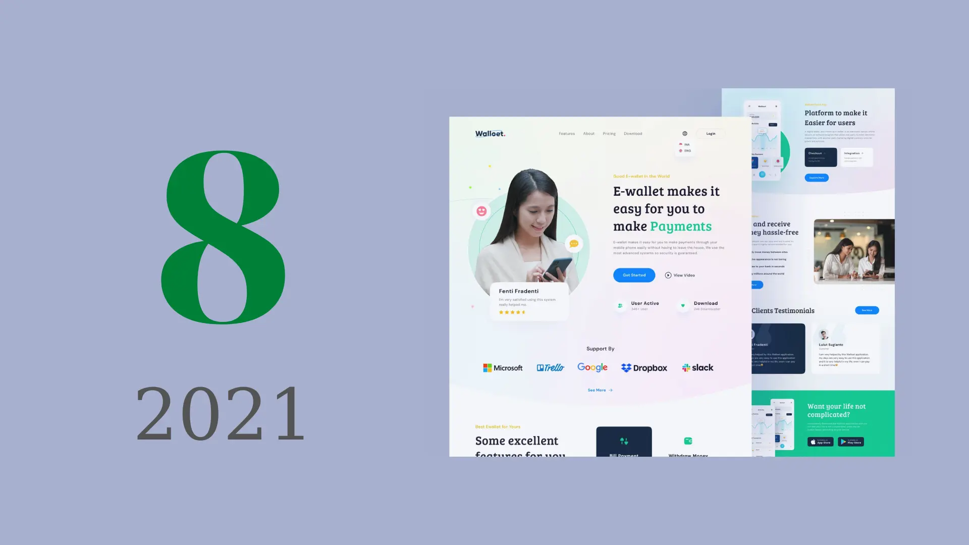 Mẫu website đẹp tháng 08/2021